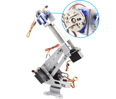Хорошая цена. Weld Bend Stamp Mechanical Arm Robot Manipulator Arm  Magnesium Alloy онлайн